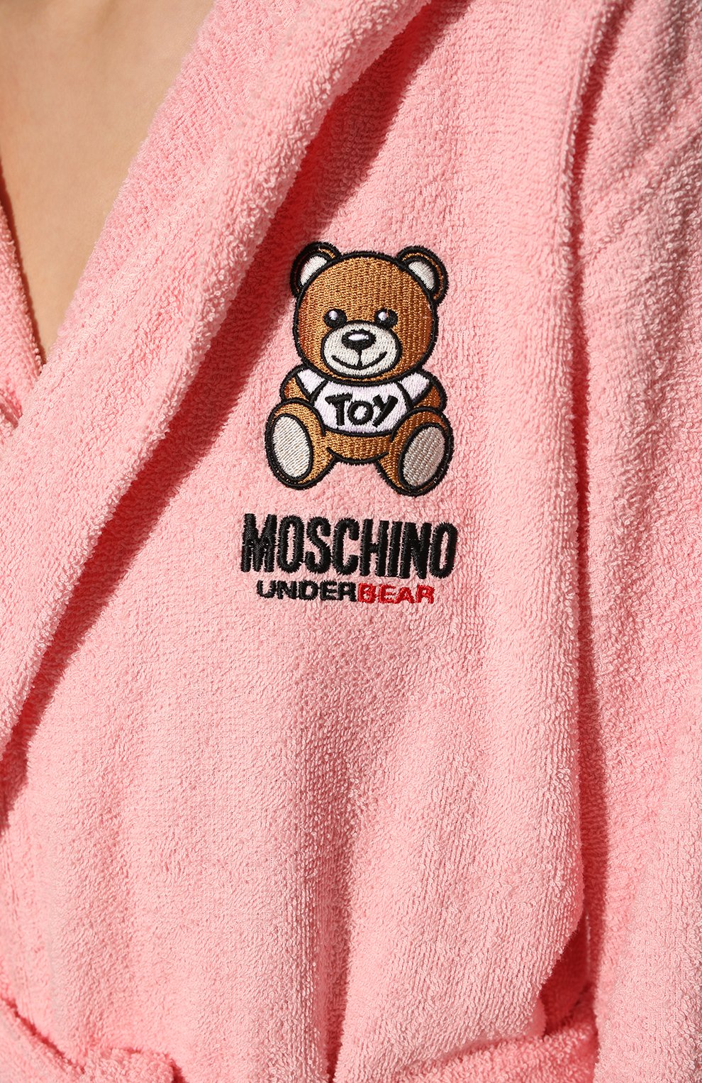Хлопковый халат MOSCHINO, арт. A7302/5165, фото 5