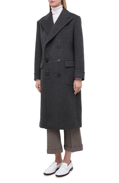 Кашемировое пальто RALPH LAUREN серого цвета по цене 854500 руб., арт. 290824413, фото 3 Кашемировое пальто RALPH LAUREN, арт. 290824413, фото 3