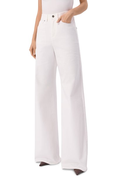 Джинсы MVST белого цвета по цене 85250 руб., арт. M26CSWT420/T1016, фото 3 Джинсы MVST, арт. M26CSWT420/T1016, фото 3