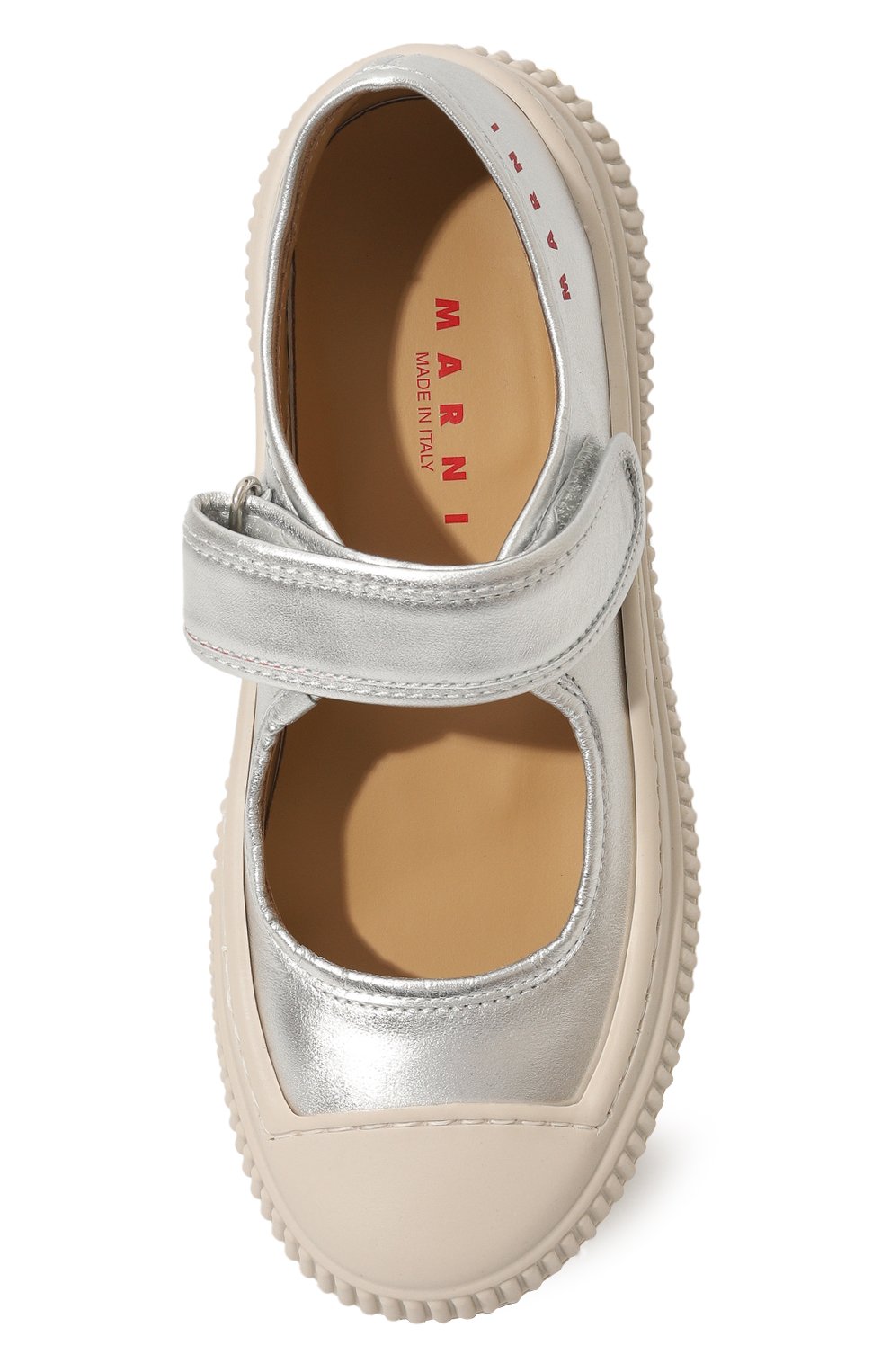 Кожаные кеды MARNI, арт. 76735/36-40, фото 4