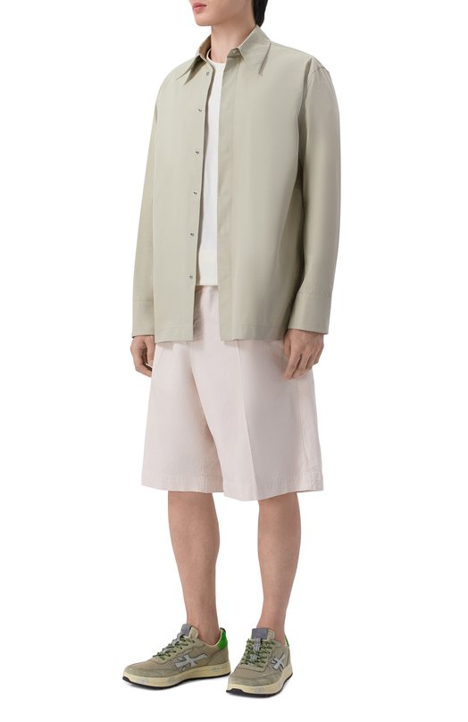 Хлопковые шорты White Sand 26SU91/260 Кремовый  26SU91/260 Фото 2