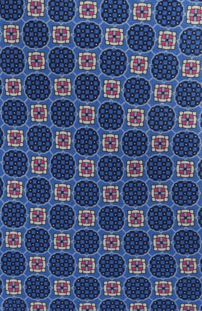 Шелковый галстук CANALI синего цвета по цене 19950 руб., арт. 18/HS03950, фото 4 Шелковый галстук CANALI, арт. 18/HS03950, фото 4