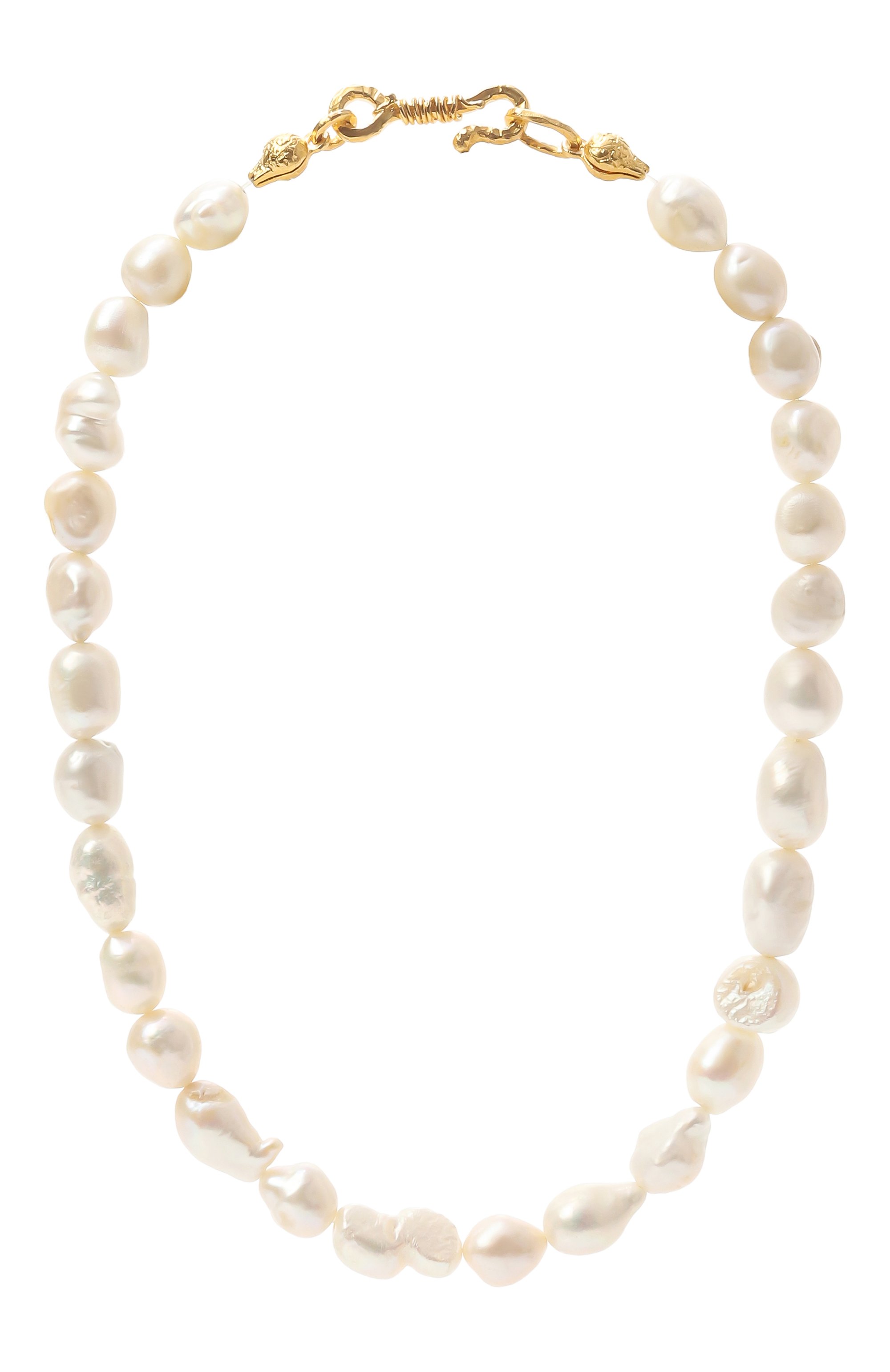 Колье venus ii с жемчугом SEVENWORLDS молочного цвета по цене 28000 руб., арт. SW413/40, фото 1 Колье venus ii с жемчугом SEVENWORLDS, арт. SW413/40, фото 1