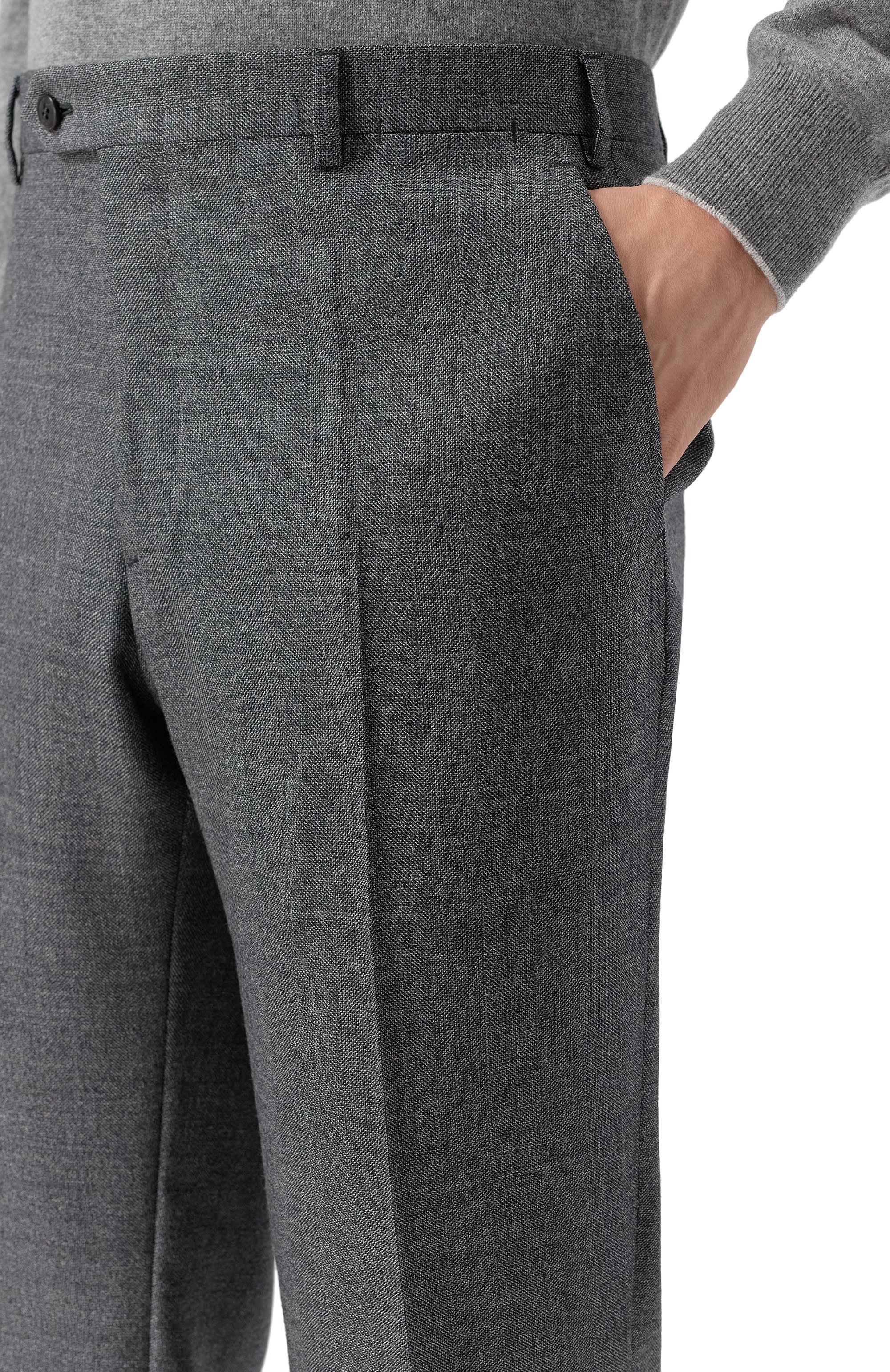 Шерстяные брюки BRIONI, арт. RPC60N/0DA59, фото 5