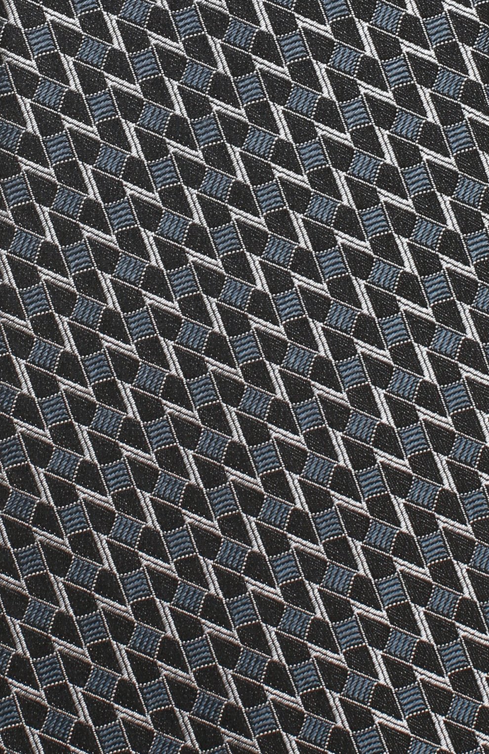 Шелковый галстук с узором LANVIN, арт. 2100/TIE, фото 3