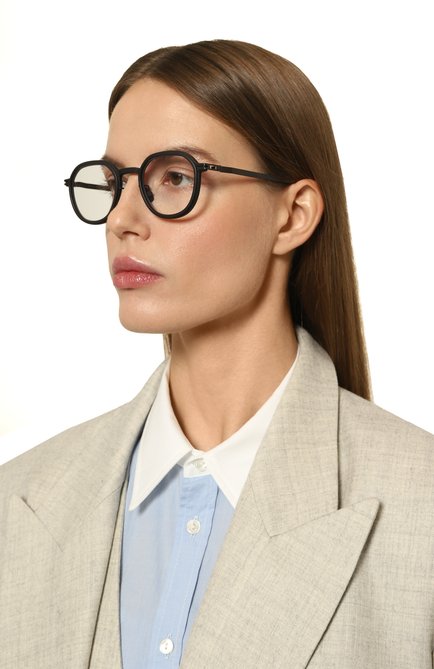 Женские оправа MYKITA черного цвета, арт. BIRCH/579 | Фото 2 (Нос: Не проставлено; Р�егиональные ограничения белый список (Axapta Mercury): Не проставлено)