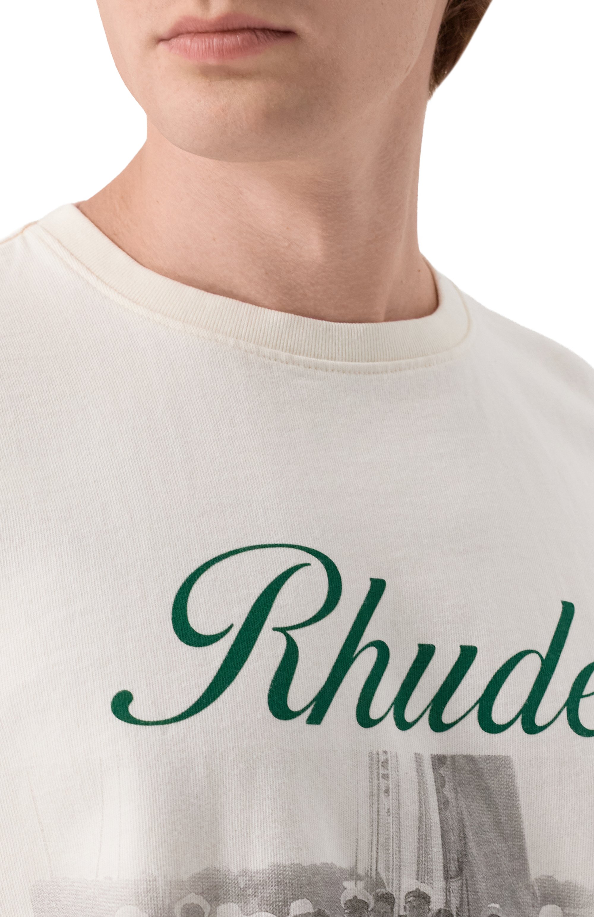 Хлопковая футболка RHUDE, арт. RHPS26TT01012, фото 5