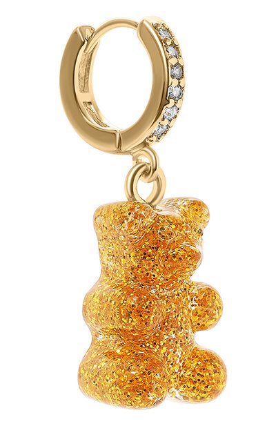 Моносерьга CRYSTAL HAZE, арт. N0STALGIA BEAR H00P, фото 3