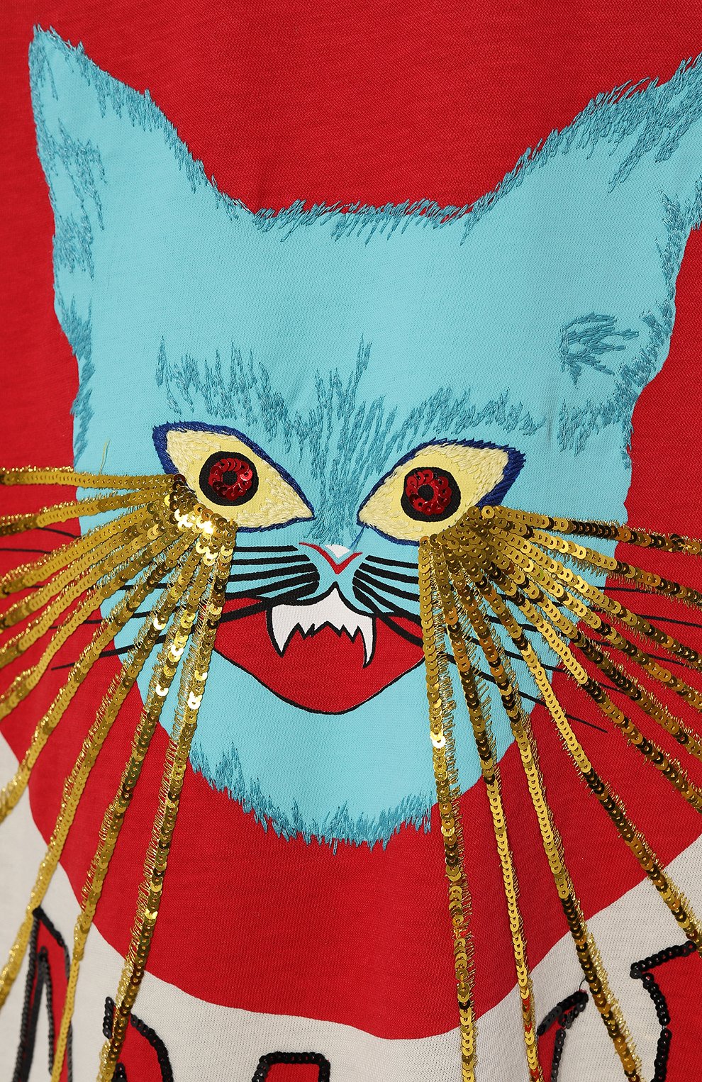 Хлопковая футболка GUCCI, арт. 539081 XJBUJ, фото 5