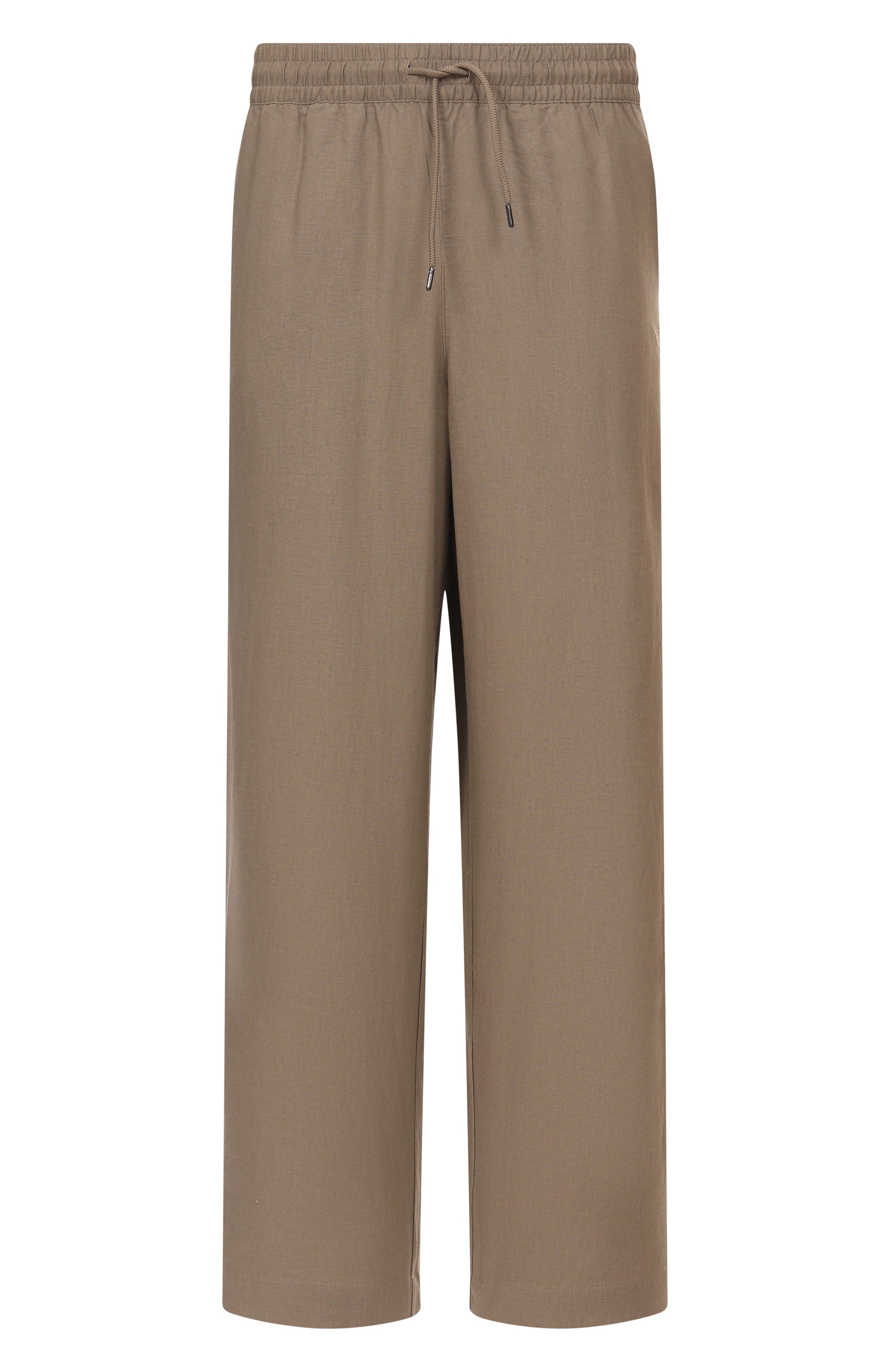 Брюки изо льна и вискозы EMPORIO ARMANI, арт. EM000586/AF12356, фото 1