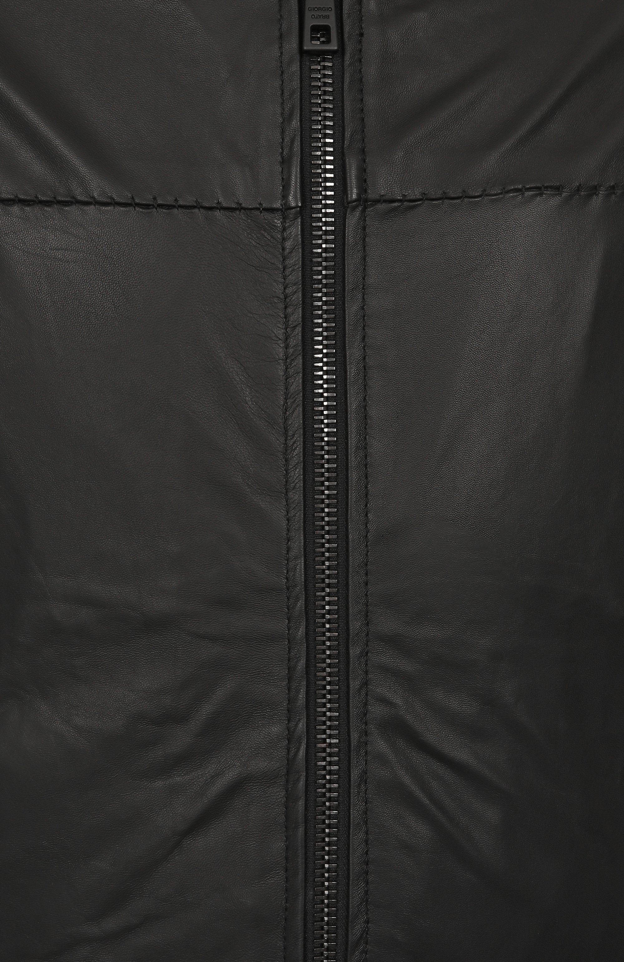 Кожаный бомбер GIORGIO BRATO, арт. GU25S14096NAPSTM, фото 6