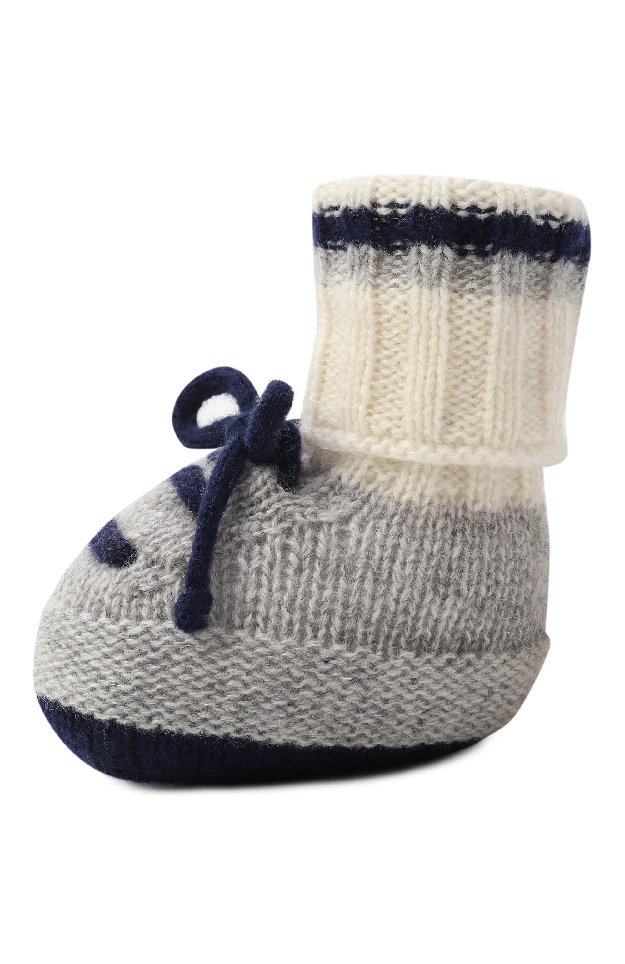 Кашемировые пинетки BABY T, арт. 25AIC823SA, фото 2