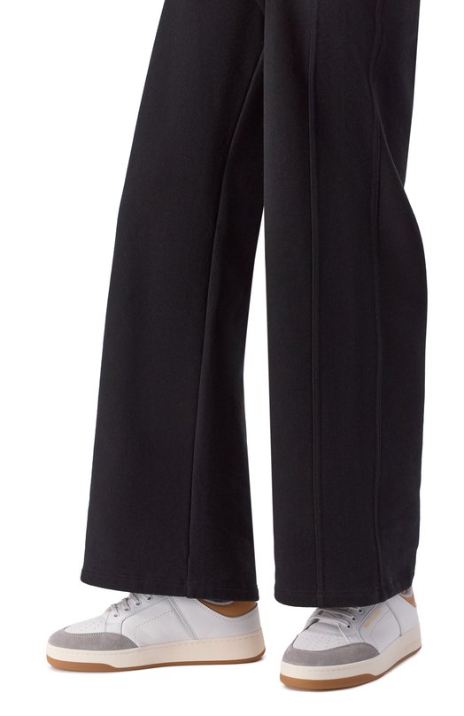 Кожаные кеды SL61 Saint Laurent 799977/00NAY Белый  799977/00NAY Фото 2