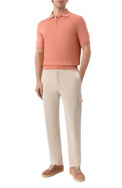 Шелковое поло STEFANO RICCI, арт. K616215P31/F26101, фото 2