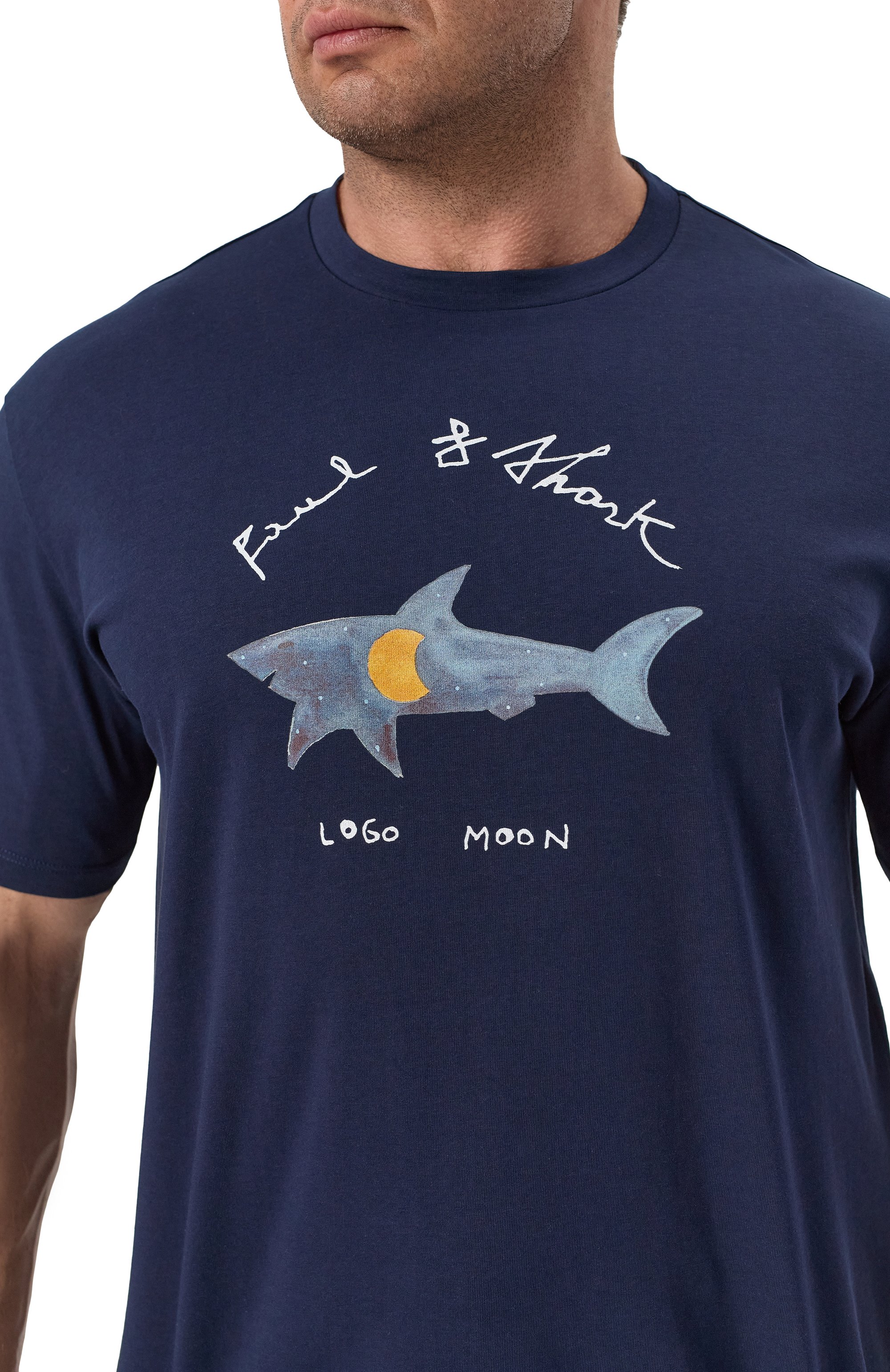 Хлопковая футболка PAUL&SHARK, арт. 25411089/3XL, фото 5