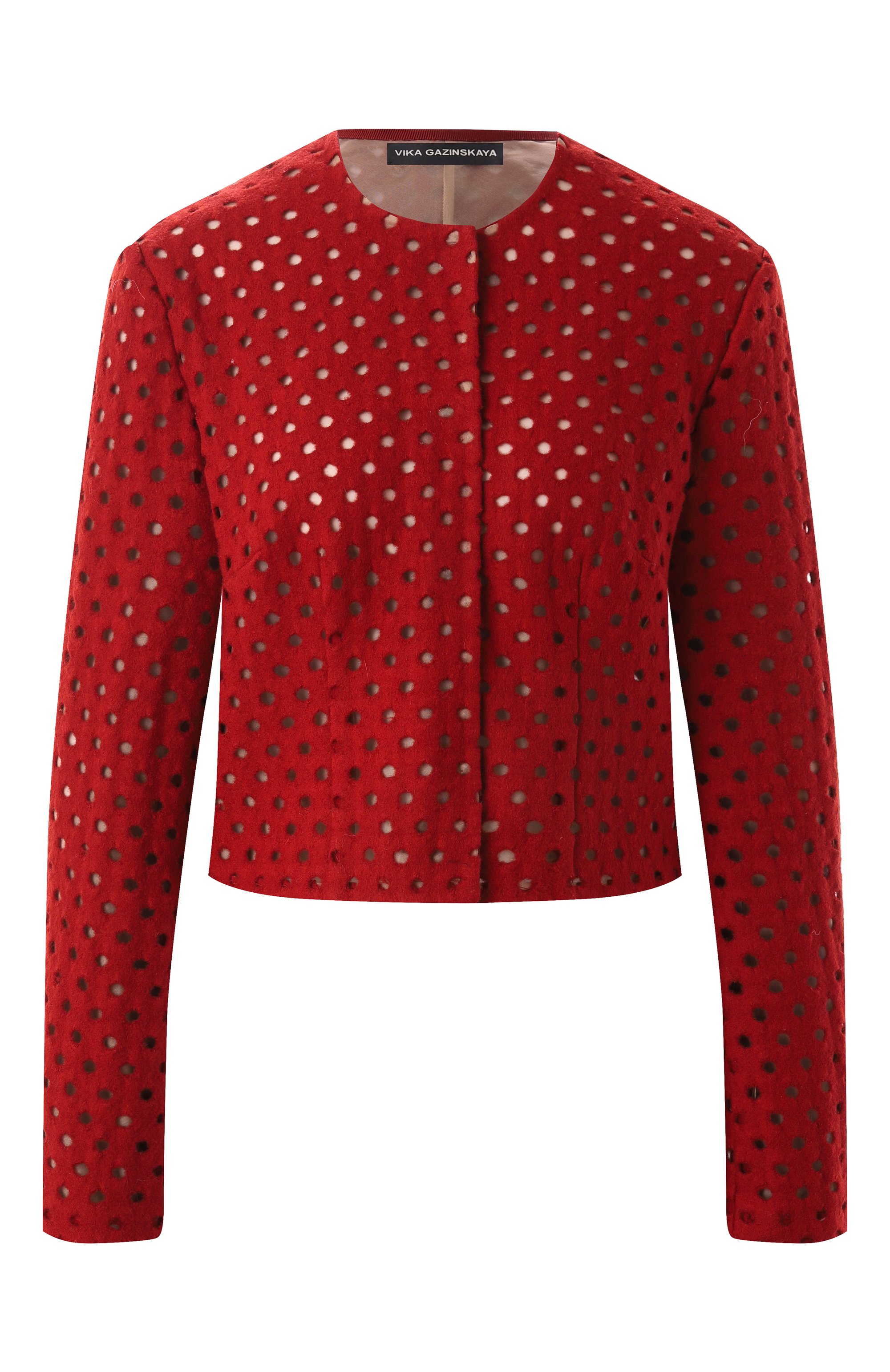 Шерстяной жакет VIKA GAZINSKAYA, арт. SS25-22206, фото 1