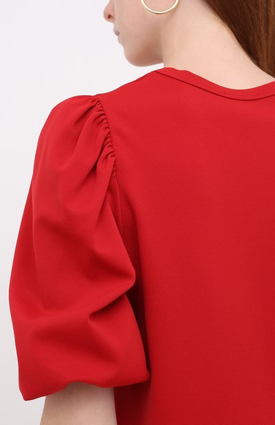 Платье REDVALENTINO красного цвета по цене 44600 руб., арт. UR3MJ05H/5C8, фото 5 Платье REDVALENTINO, арт. UR3MJ05H/5C8, фото 5