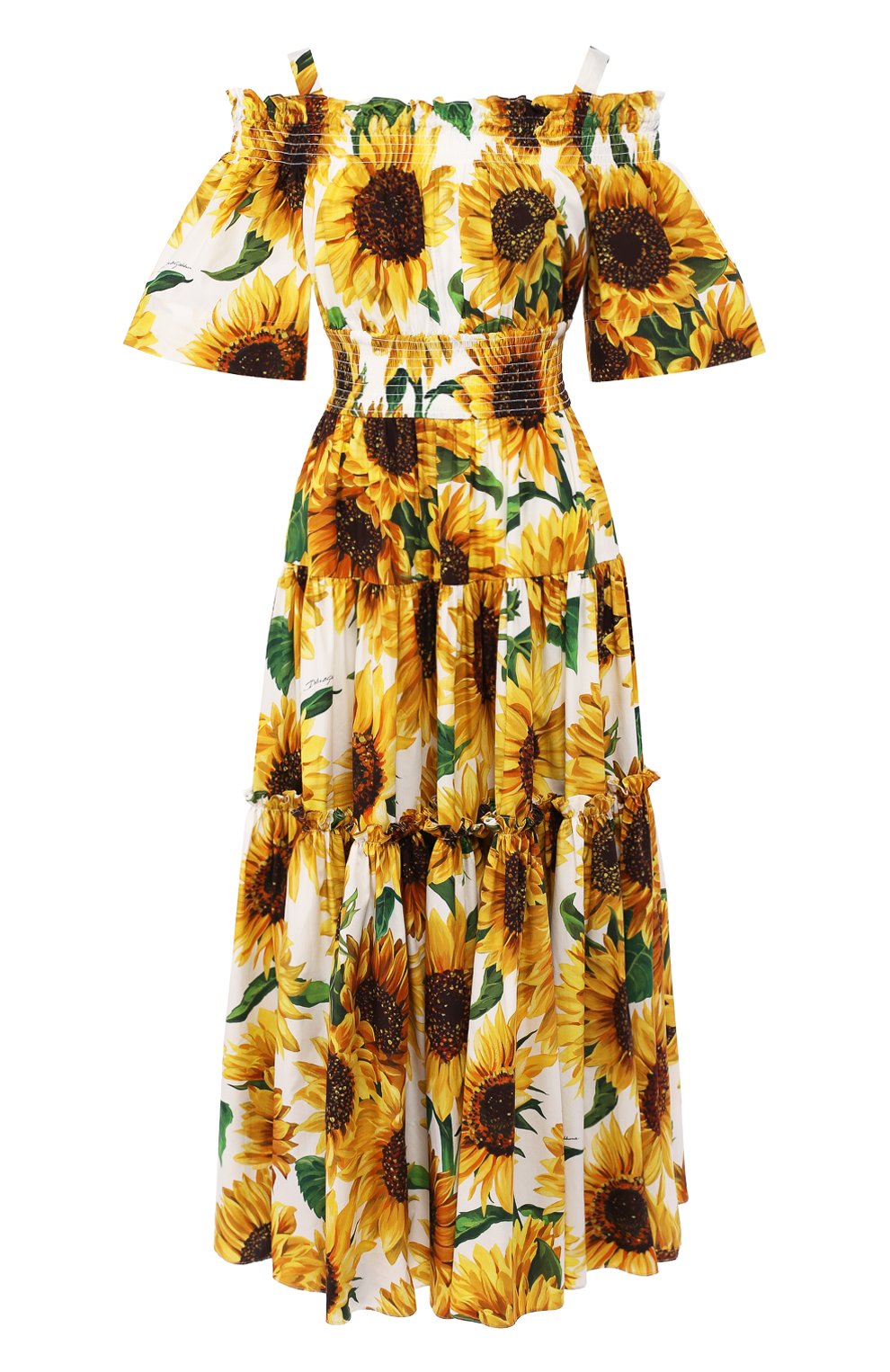 Хлопковое платье DOLCE & GABBANA, арт. F68E1T/HS5EB, фото 1