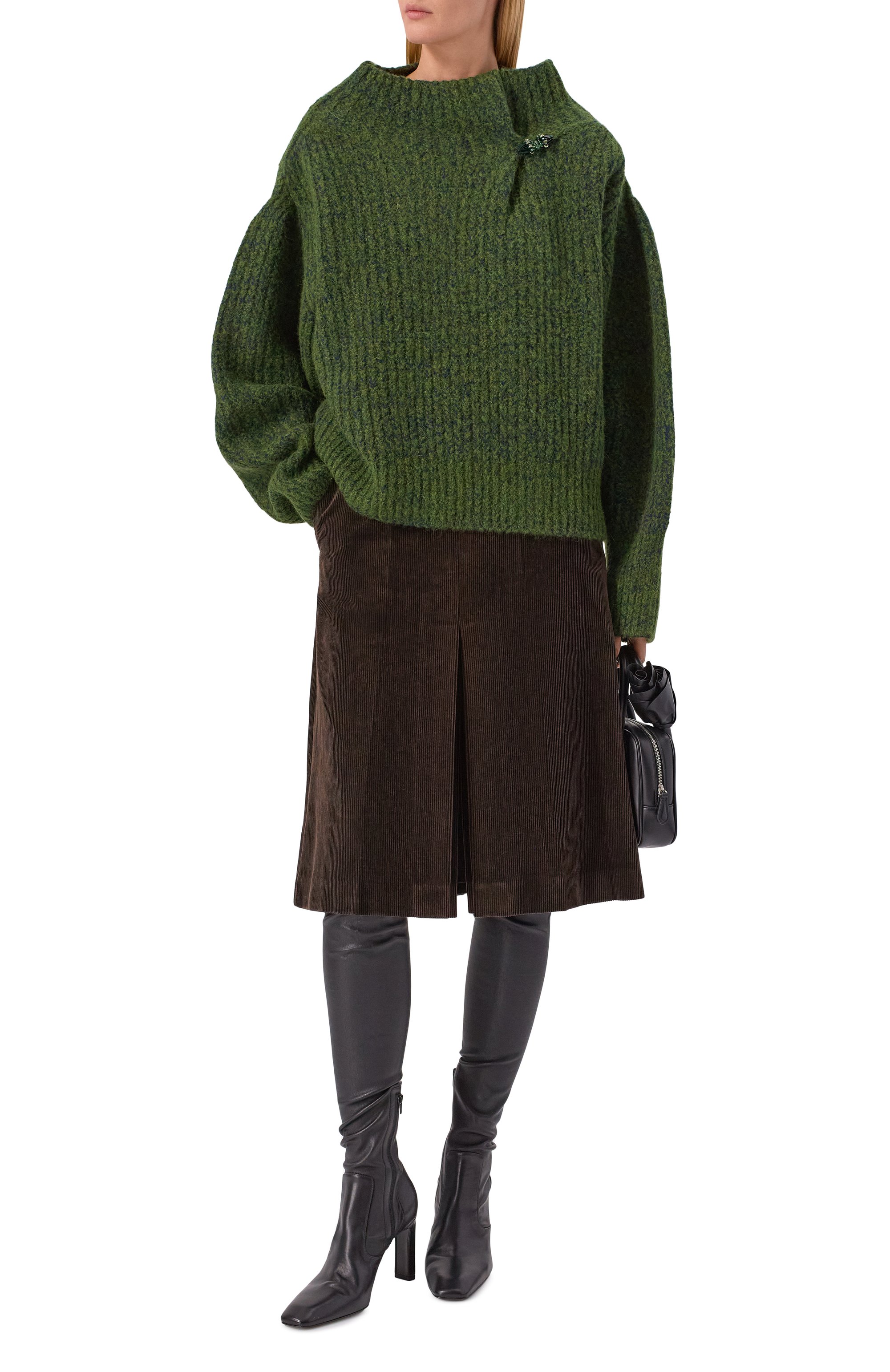 Шерстяной свитер DRIES VAN NOTEN, арт. 252-011229-2725, фото 2