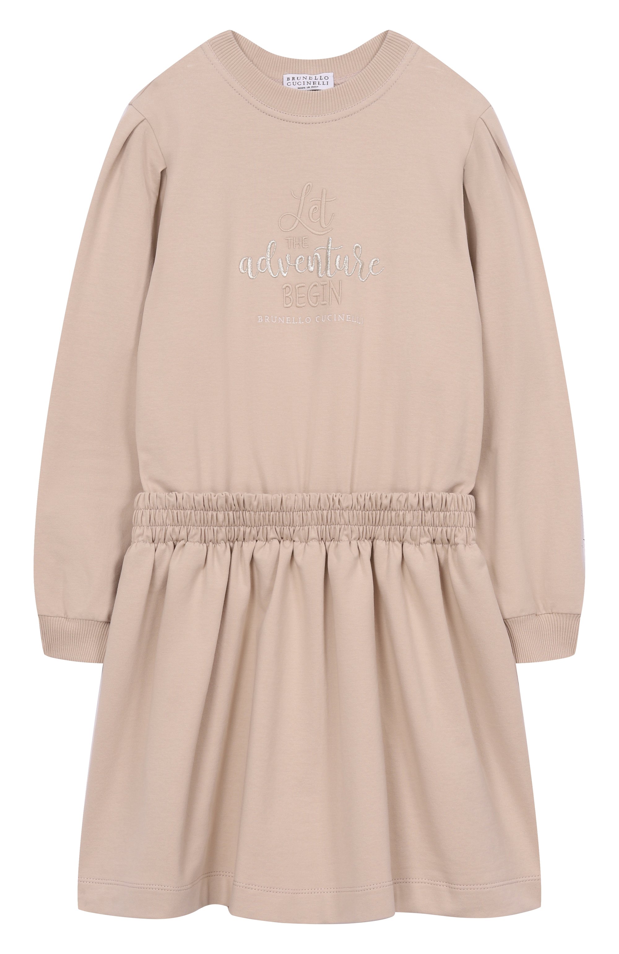 Хлопковое платье BRUNELLO CUCINELLI, арт. BH827A324B, фото 1
