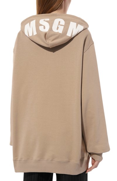 Хлопковое худи MSGM, арт. 3541MDM535/237799, фото 4