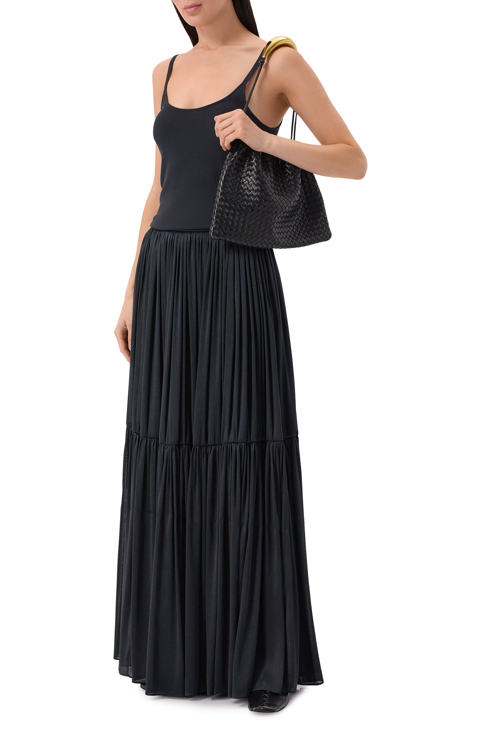 Юбка GIORGIO ARMANI темно-синего цвета по цене 844500 руб., арт. GW003445/TE23104, фото 2 Юбка GIORGIO ARMANI, арт. GW003445/TE23104, фото 2