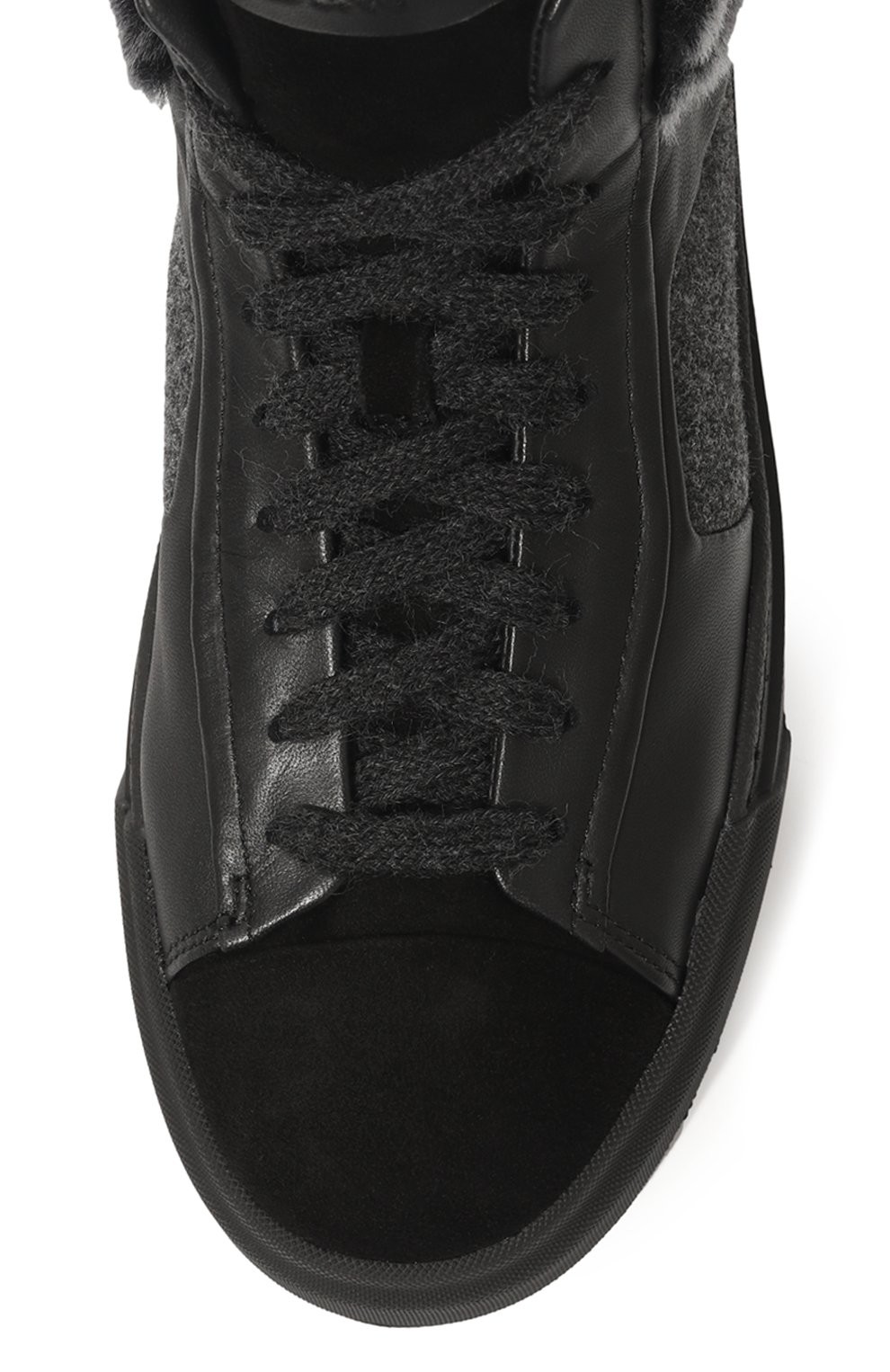 Кожаные кеды SANTONI, арт. WBGT61093NE0PSQ5, фото 6