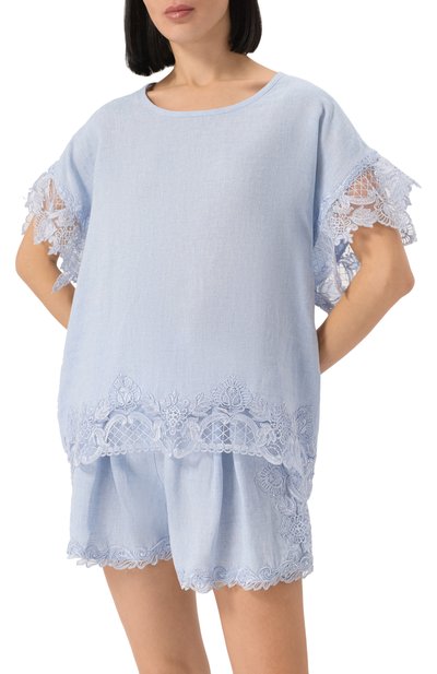 Топ изо льна и вискозы MAURIZIO, арт. W08610179-1-3, фото 3