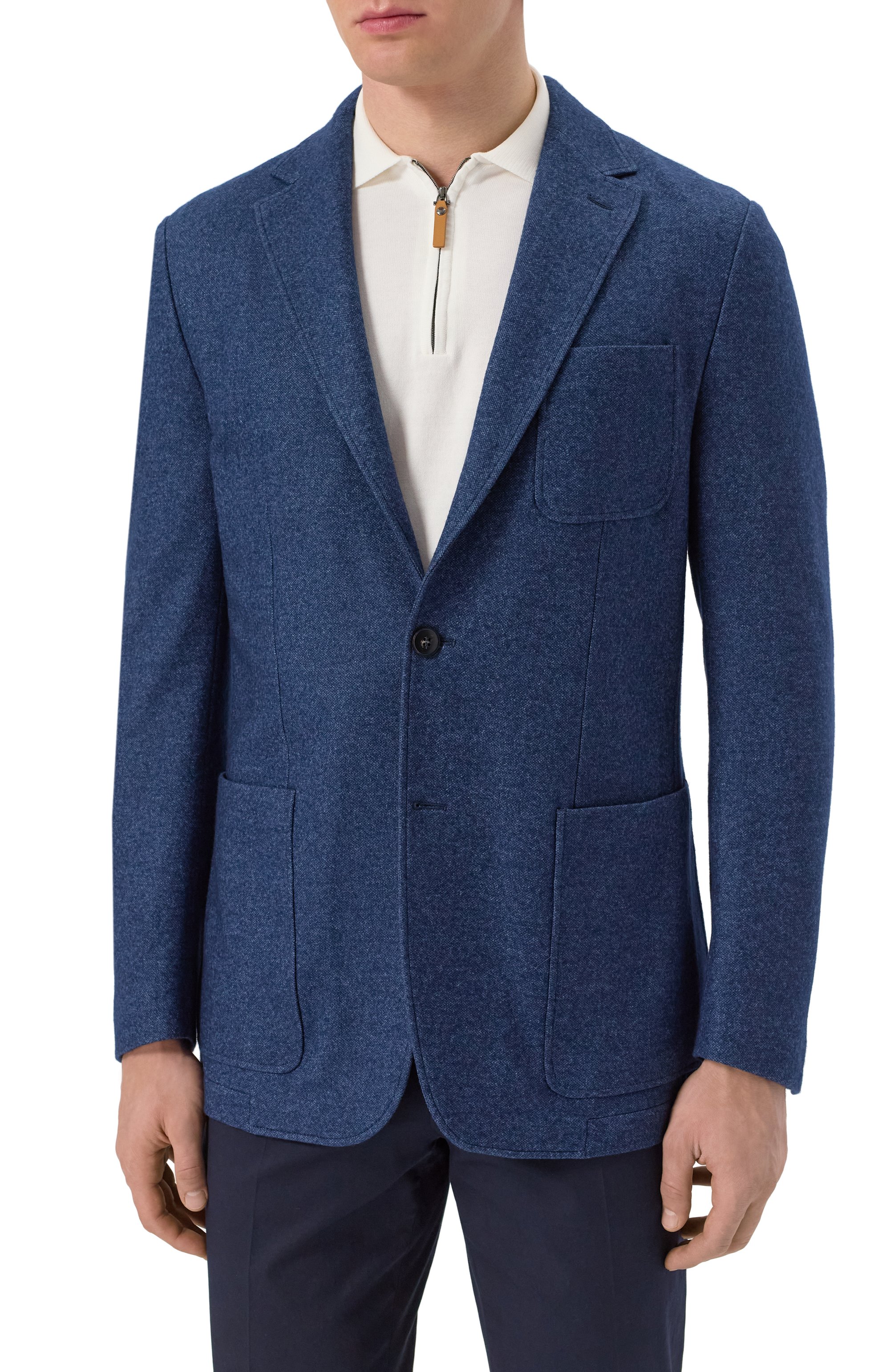 Пиджак из шелка и кашемира CANALI, арт. J0147-JX02170, фото 5