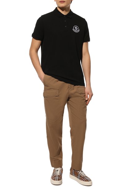 Текстильные кеды BURBERRY, арт. 8048156, фото 2