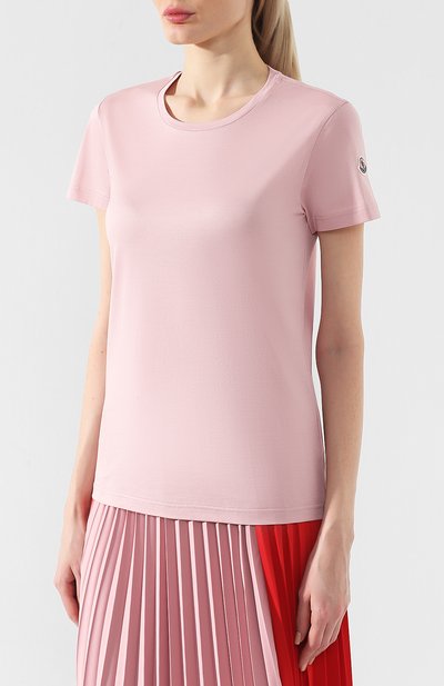 Хлопковая футболка MONCLER, арт. E1-093-80862-00-8390X, фото 3