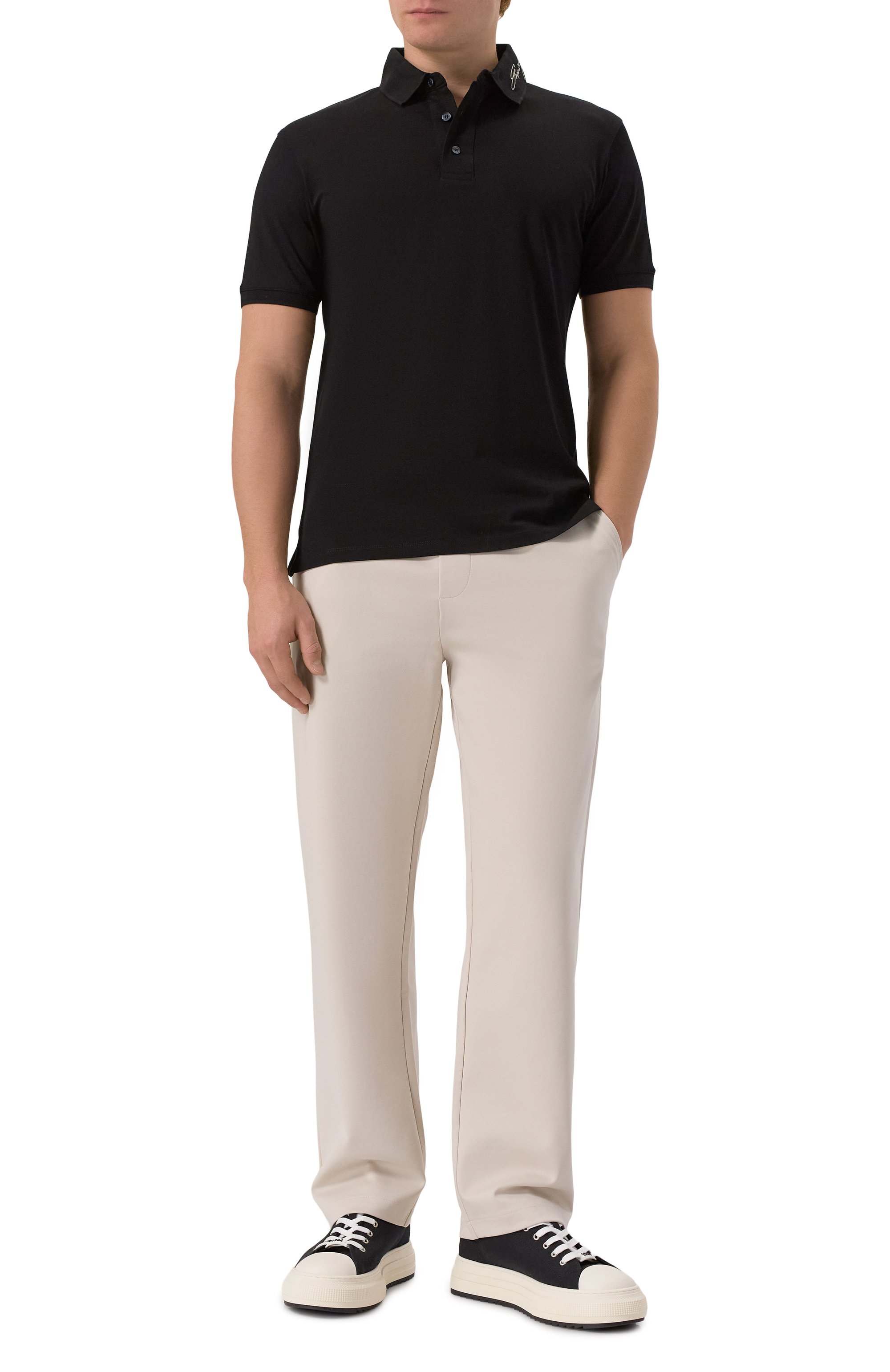 Хлопковое поло EMPORIO ARMANI, арт. EM002999/AF12955, фото 2