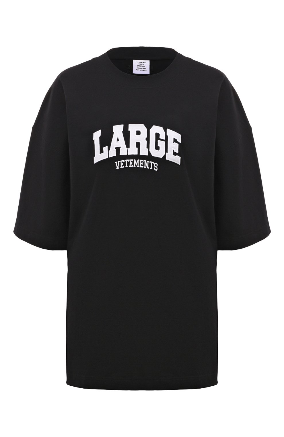 Хлопковая футболка VETEMENTS, арт. UE63TR840B, фото 1
