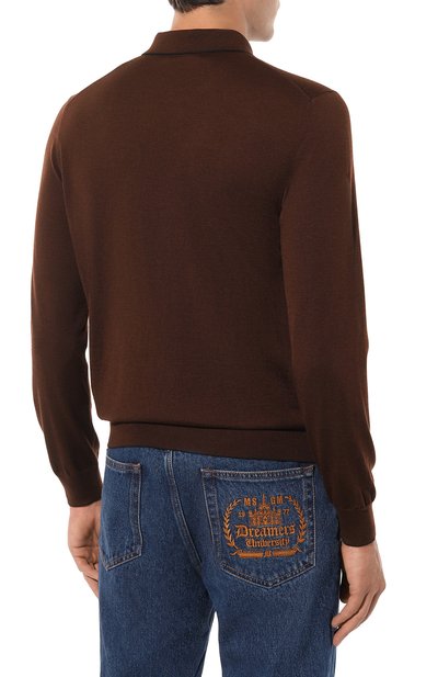 Поло из шерсти и шелка STEFANO RICCI, арт. KE08004P30/E23374, фото 4