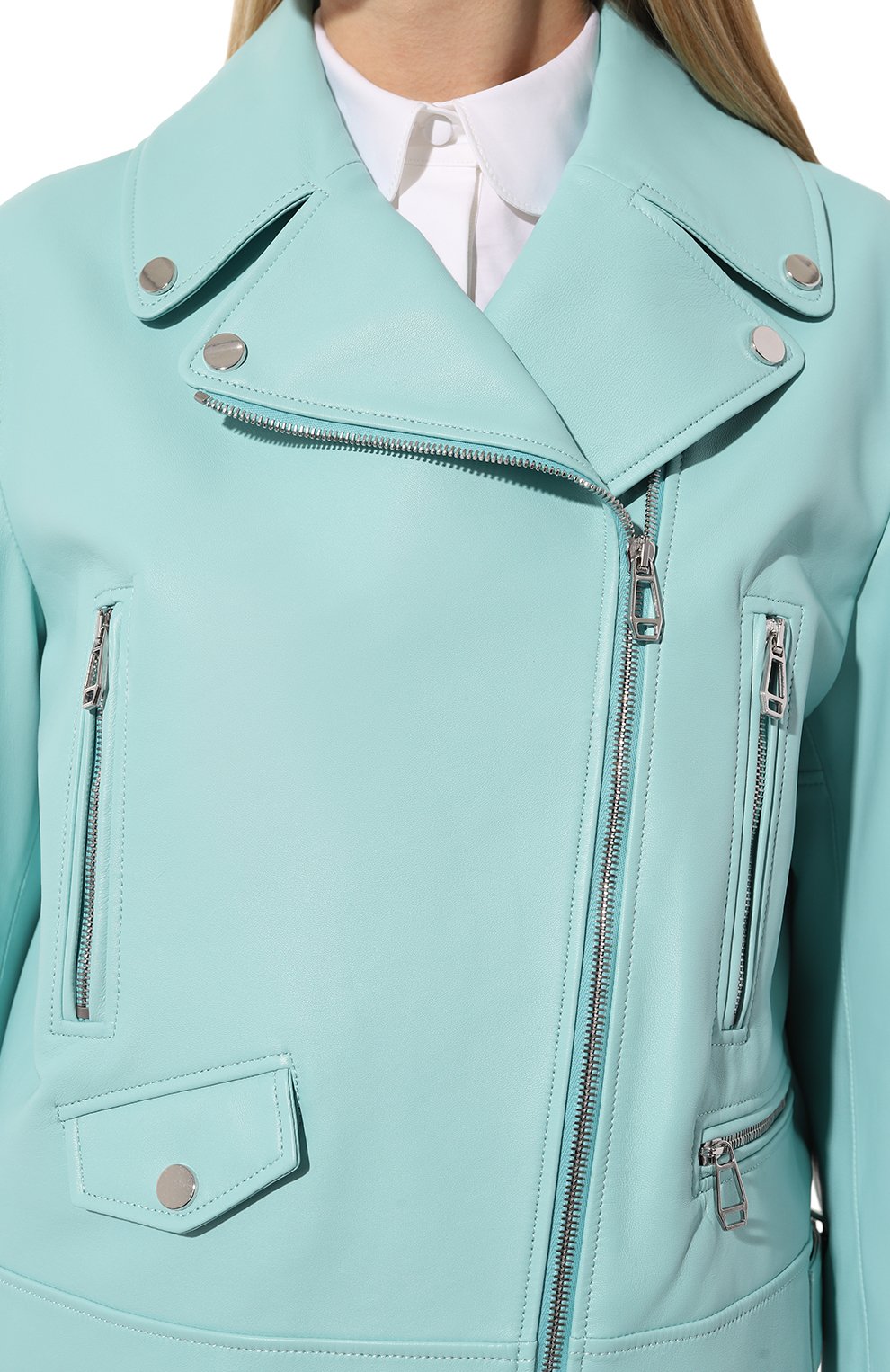 Кожаная куртка MVST, арт. ZBCK-Y089, фото 5