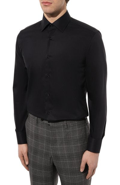 Хлопковая сорочка BOSS, арт. 50484241, фото 4