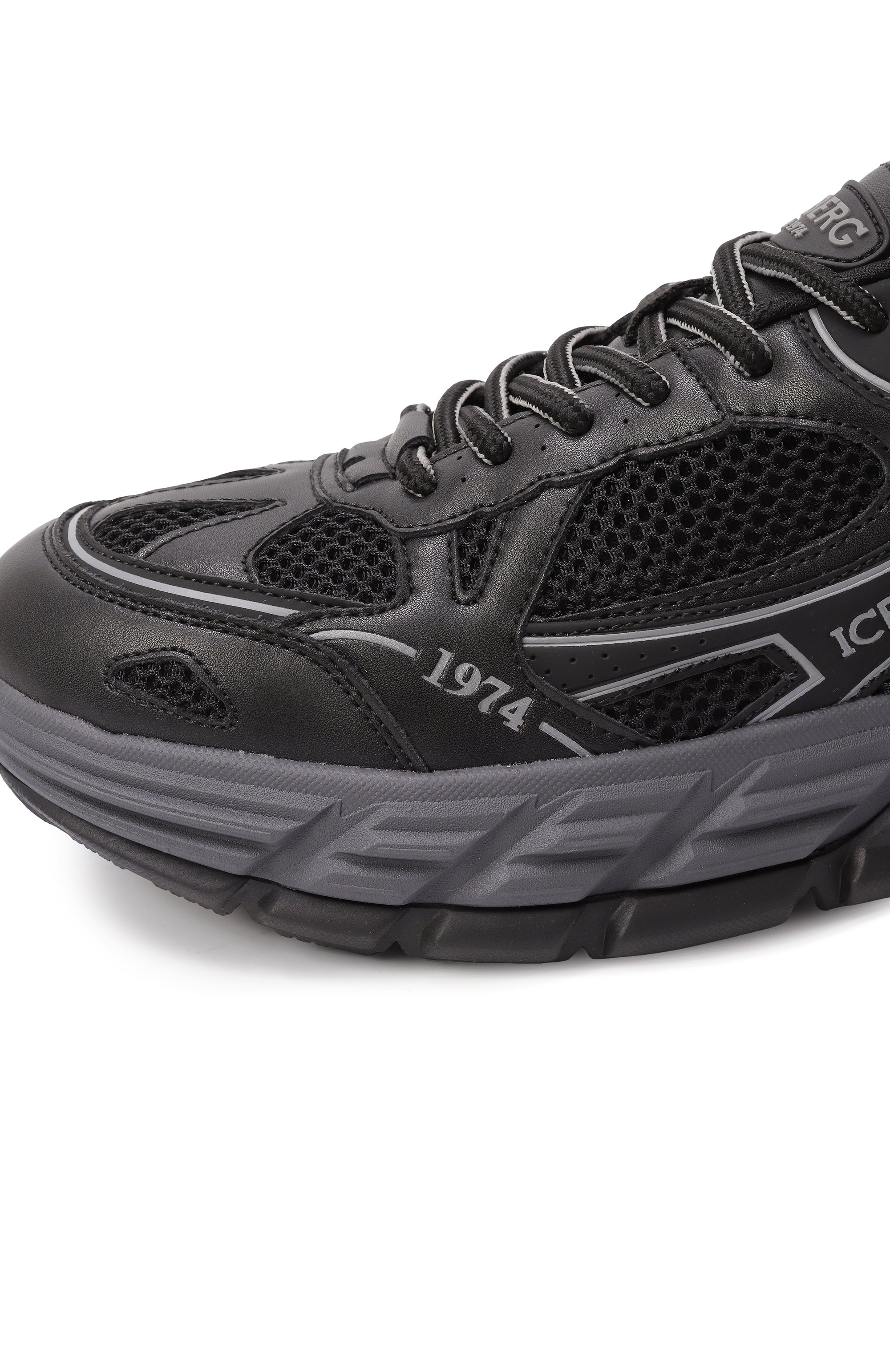 Комбинированные кроссовки icb one ICEBERG черного цвета по цене 21100 руб., арт. IU1706, фото 7 Комбинированные кроссовки icb one ICEBERG, арт. IU1706, фото 7
