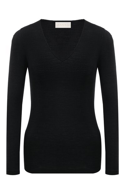 Женский пуловер из шерсти и шелка HANRO, арт. 071418