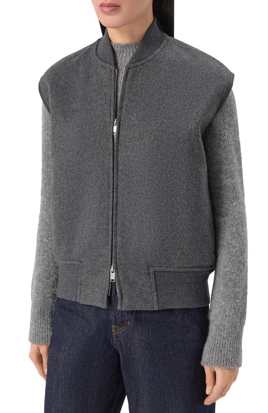 Шерстяной жилет Bottega Veneta 834990/V4CB0 Серый  834990/V4CB0 Фото 3