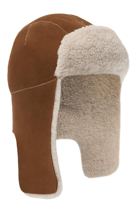 Шапка-ушанка из овчины Yves Salomon Enfant