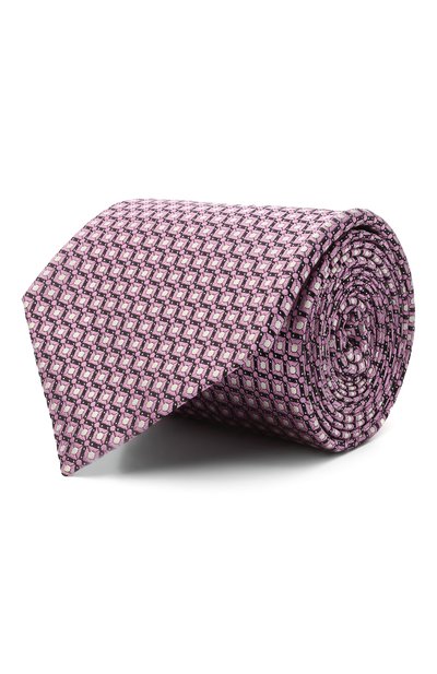 Мужской шелковый галстук ZEGNA, арт. Z9D13/18B