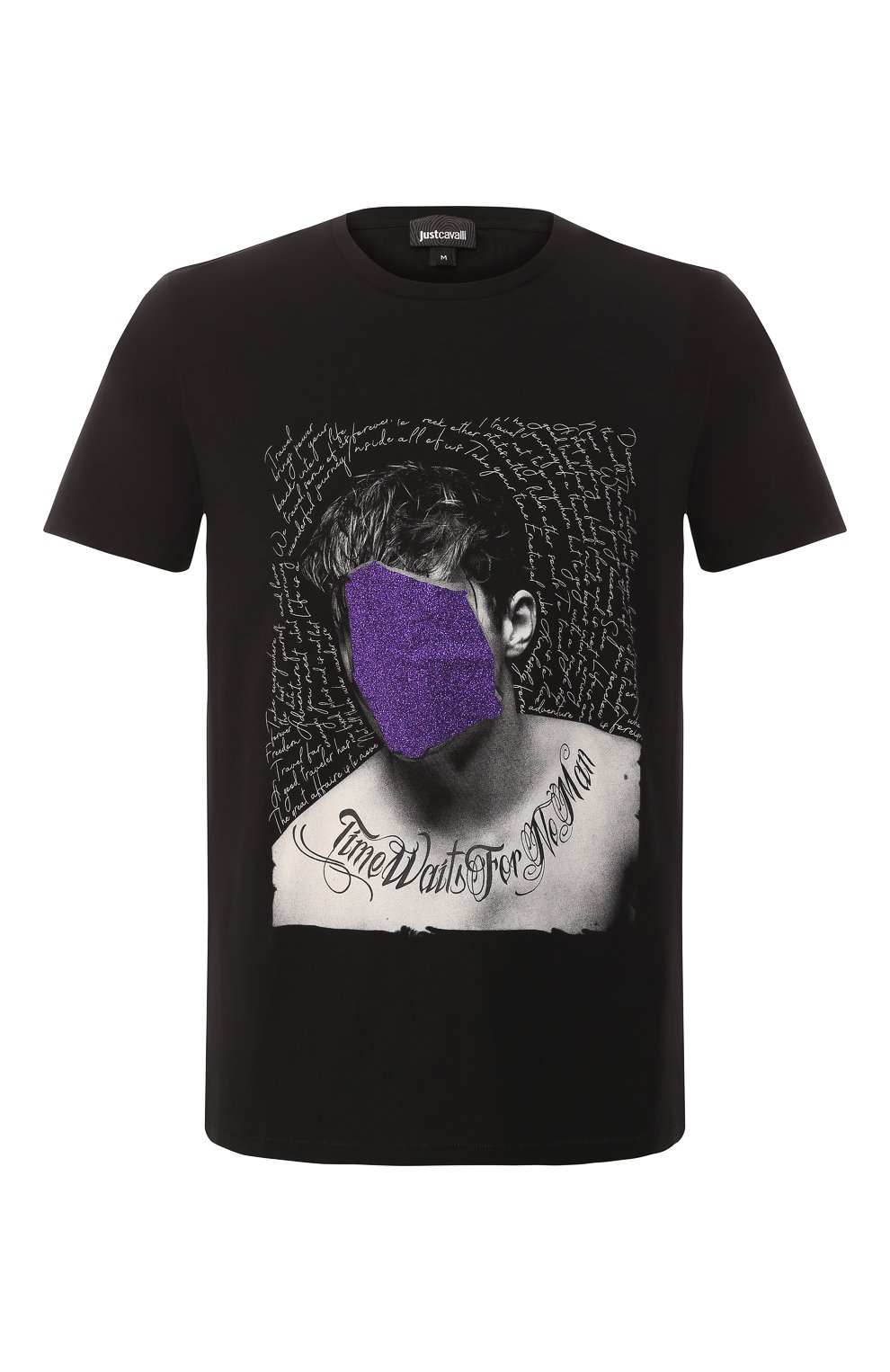 Хлопковая футболка JUST CAVALLI, арт. S01GC0536/N20663, фото 1