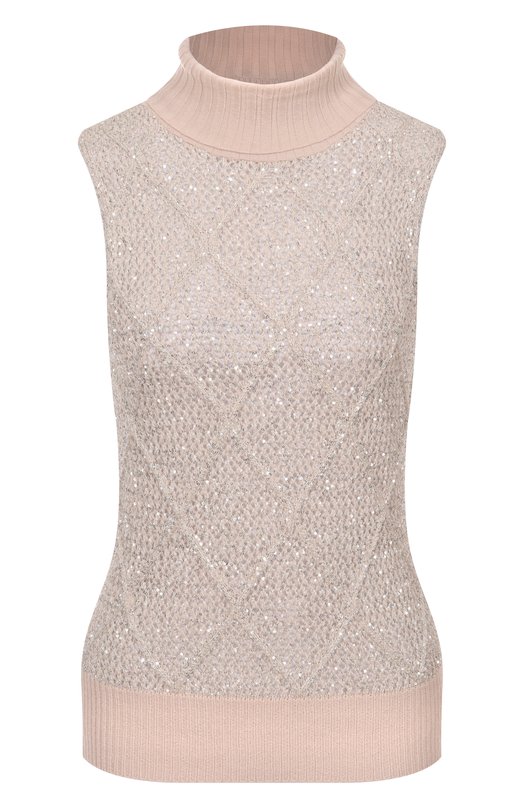 Топ с отделкой пайетками D.Exterior 61636 Розовый 61636
