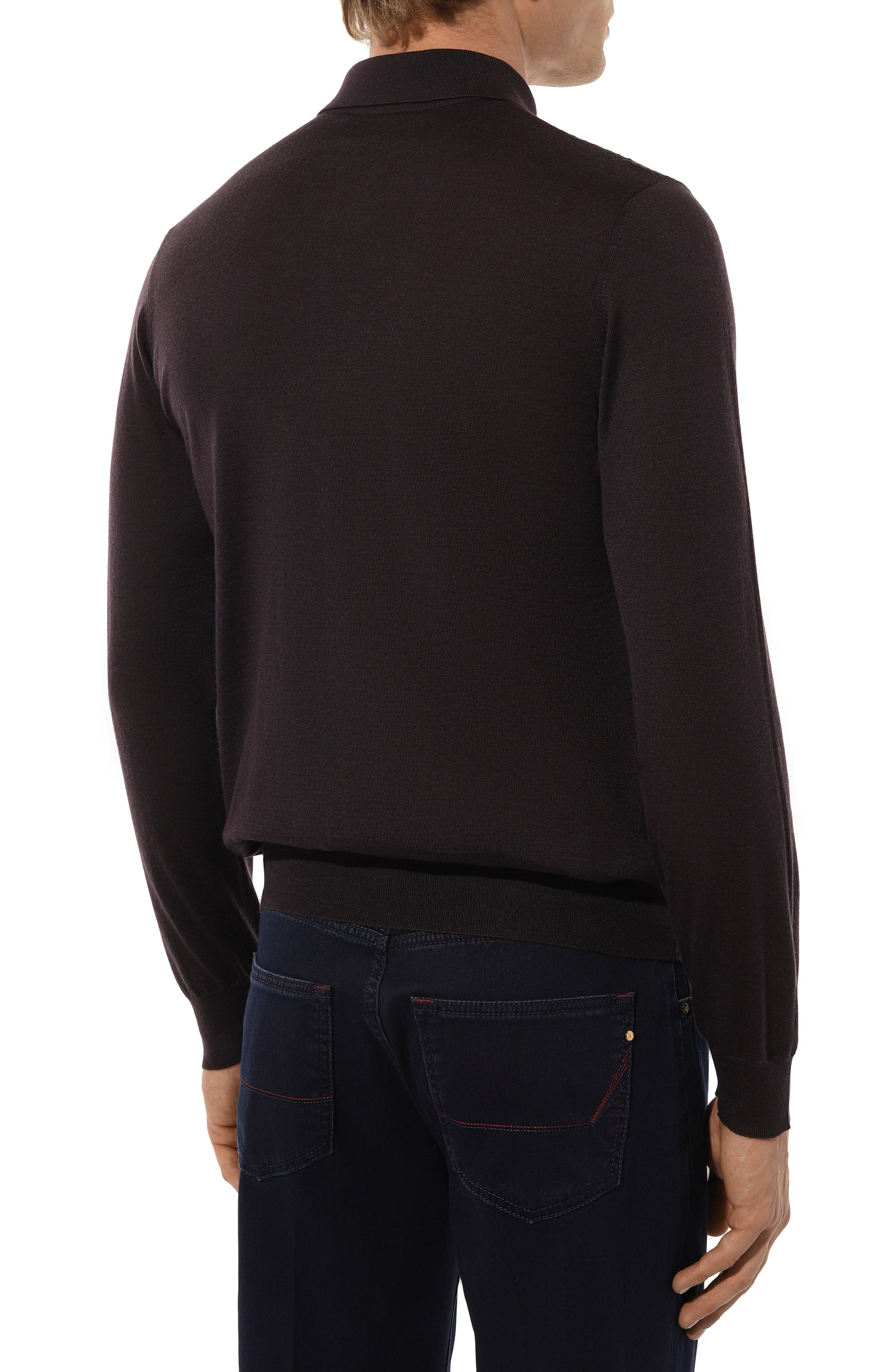 Поло из кашемира и шелка ZILLI, арт. KZP001M0330VPDG00, фото 4