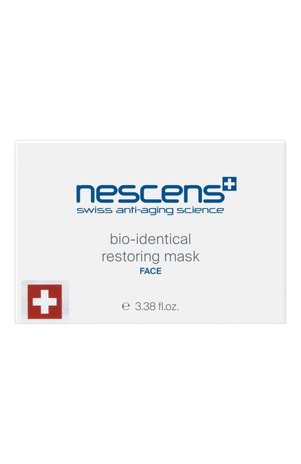 Восстанавливающая биоидентичная маска для лица (100ml) NESCENS бесцветного цвета, арт. 7640147190511 | Фото 2 (Тип продукта: Маски, Кремовые; Назначение: Для лица)