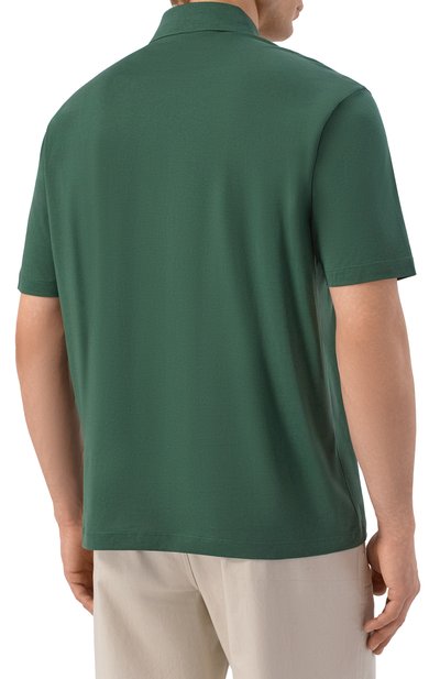 Хлопковое поло EMPORIO ARMANI, арт. EM004915/AF24470, фото 4