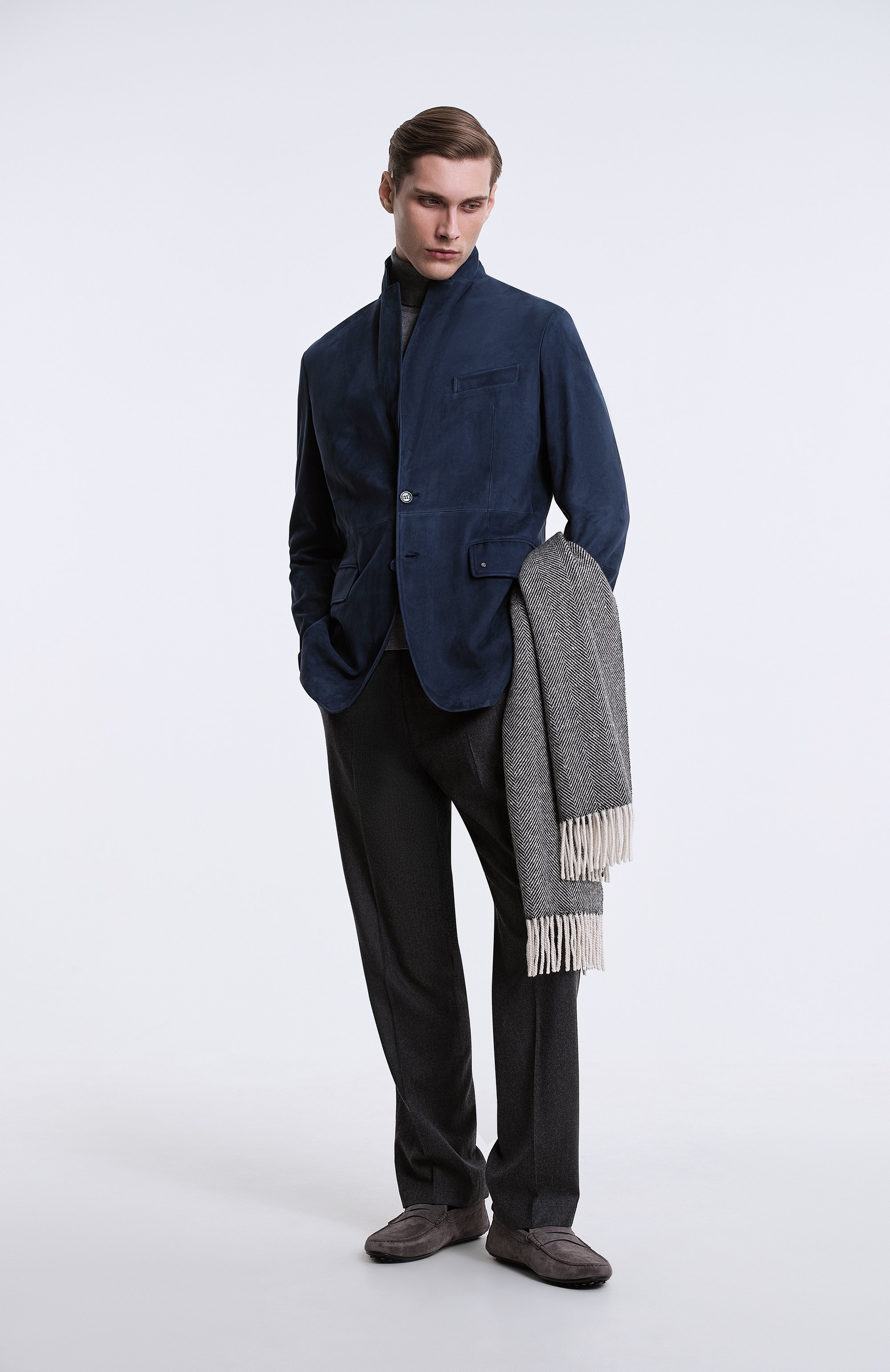 Замшевый пиджак STEFANO RICCI, арт. M7J4100130/SUECV6, фото 10