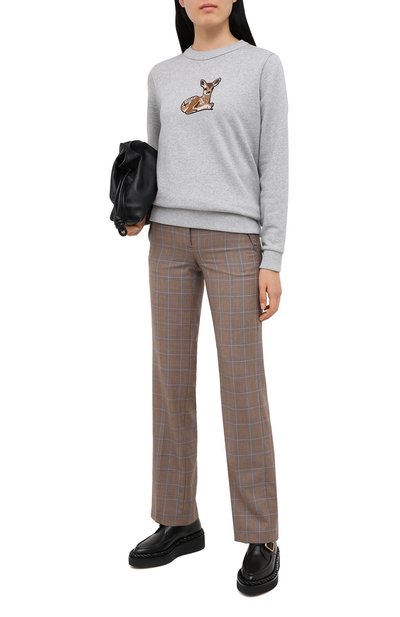 Шерстяные брюки BURBERRY, арт. 8031298, фото 3