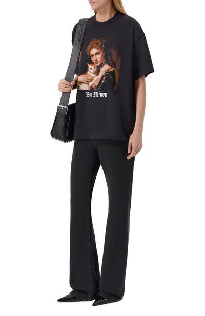 Женская хлопковая футболка DOMREBEL, арт. B0N MIN0U/T-SHIRT