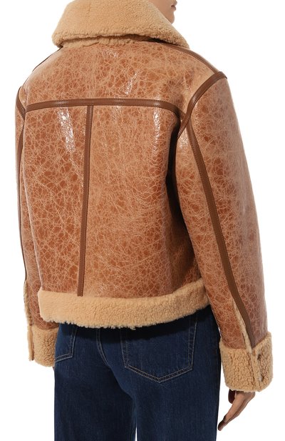 Дубленка из овчины ANNE VEST бежевого цвета по цене 254500 руб., арт. FW24/01/33944/16, фото 4 Дубленка из овчины ANNE VEST, арт. FW24/01/33944/16, фото 4